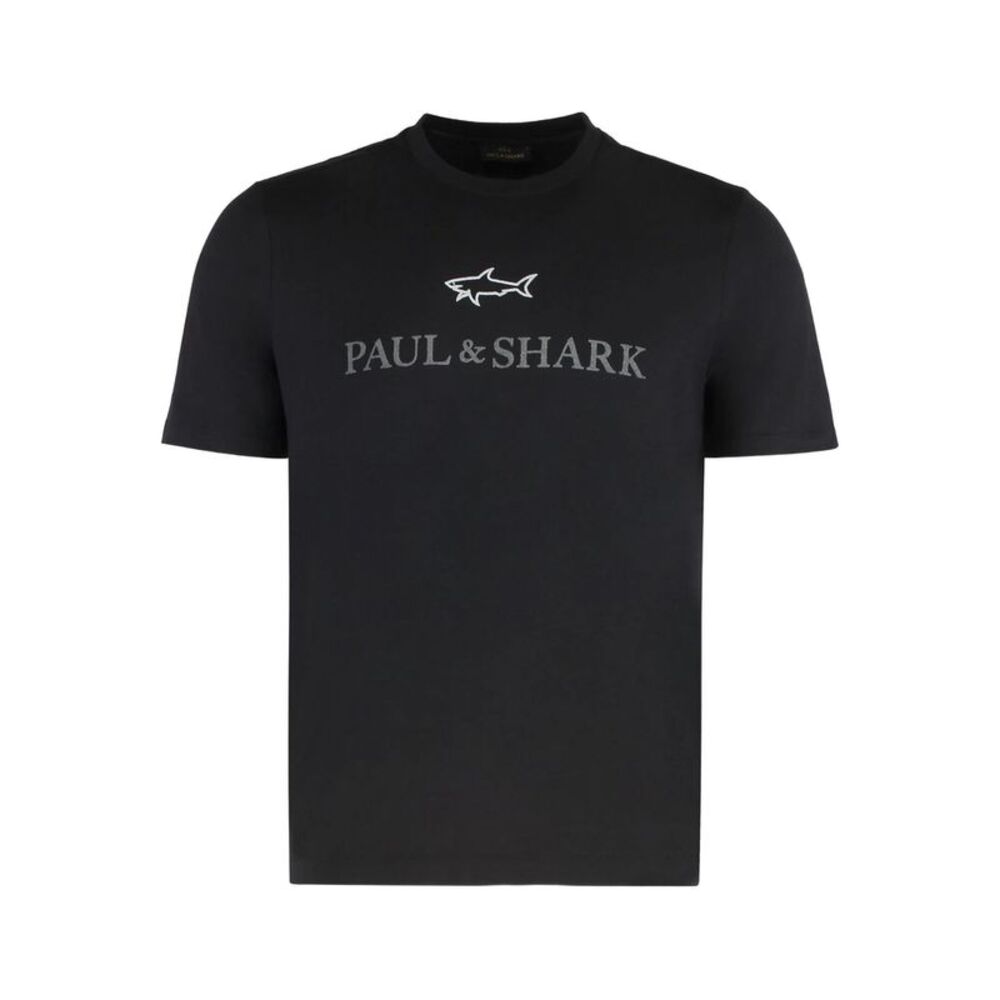 Paul & Shark Black T-Shirts & Vests - T-Shirts Men